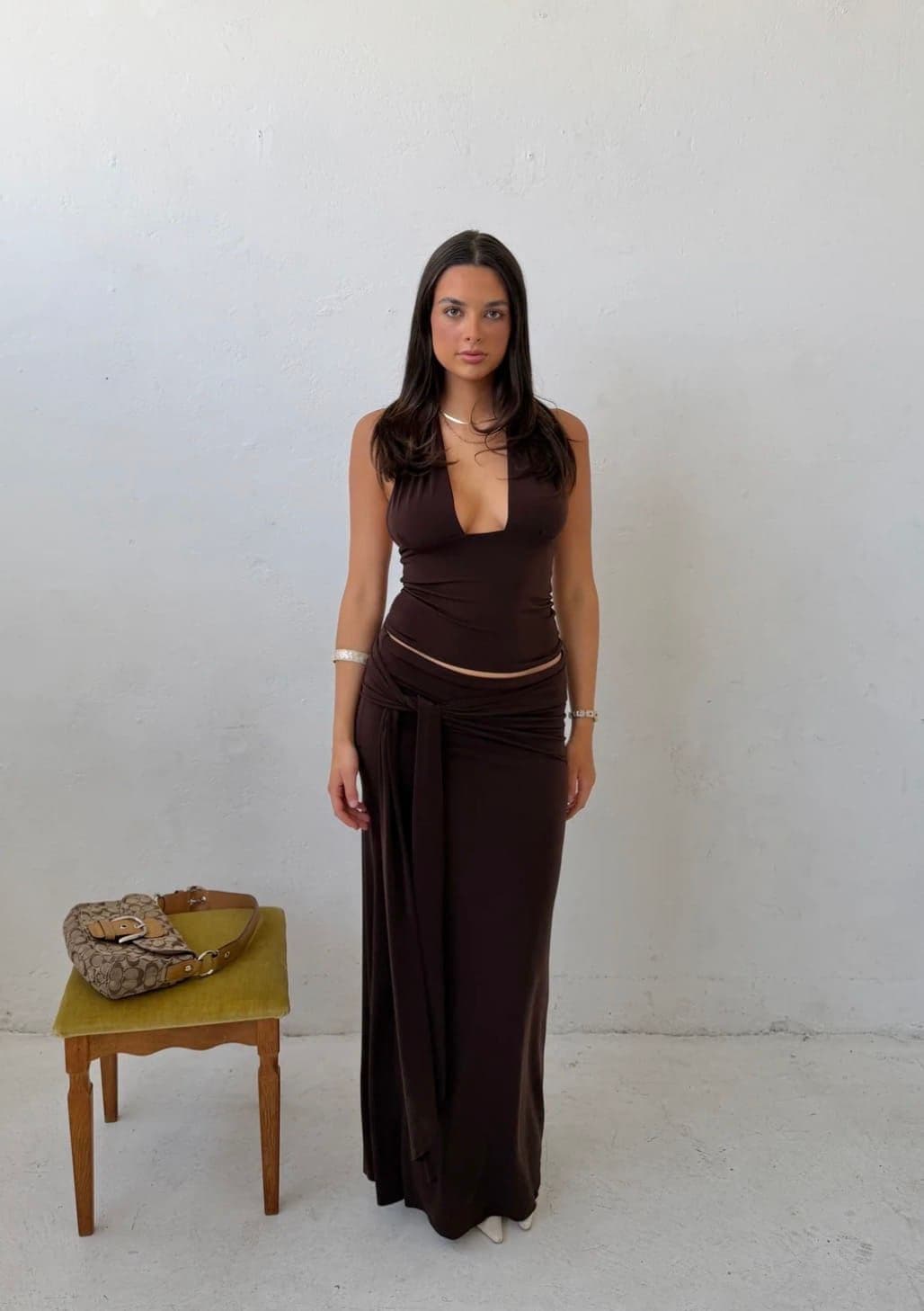 LaMarie Sofia Set Brown